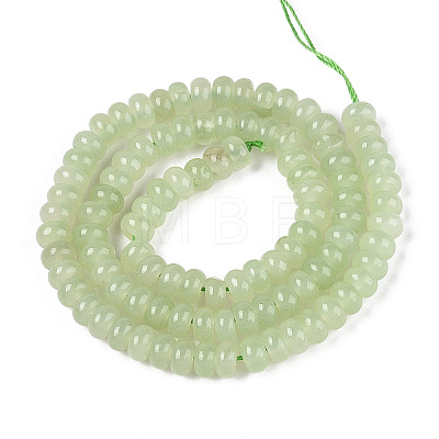 Dyed Natural White Jade Beads Strands G-T139-59A-13-1