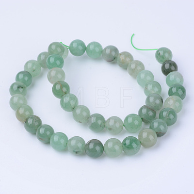 Natural Green Aventurine Beads Strands X-G-Q462-12mm-20-1