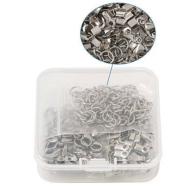 304 Stainless Steel Jewelry Findings Sets STAS-TA0004-07-1