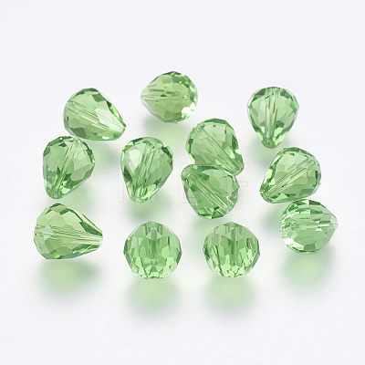 Imitation Austrian Crystal Beads SWAR-F062-12x10mm-16-1