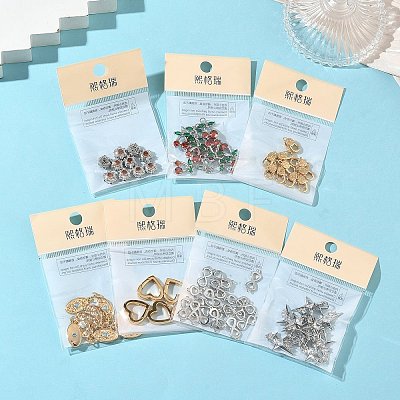 SHEGRACE Brass Cubic Zirconia Beads XGRQ4H909-682P-C-1