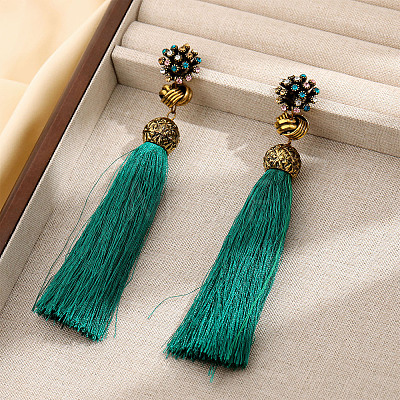 Alloy Dangle Stud Earrings WGC8AE9-03-1
