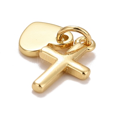 Rack Plating Brass Pendants LS-KK-E275-08G-1