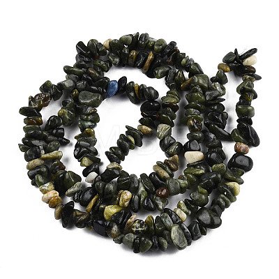 Natural Peridot Beads Strands X-G-R002-12-1