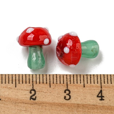 Handmade Lampwork Beads Strands LAMP-N025-03A-1