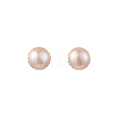 Natural Cultured Freshwater Pearl Stud Earrings EJEW-JE07273-1