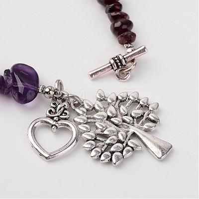 Chakra Jewelry BJEW-JB02340-02-1