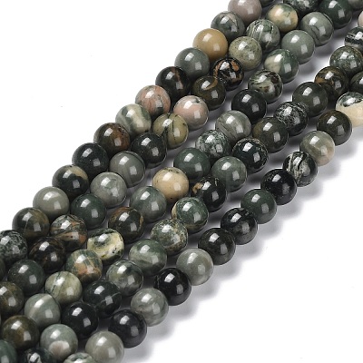 Natural Wood Lace Stone Beads Strands G-P497-02A-01-1