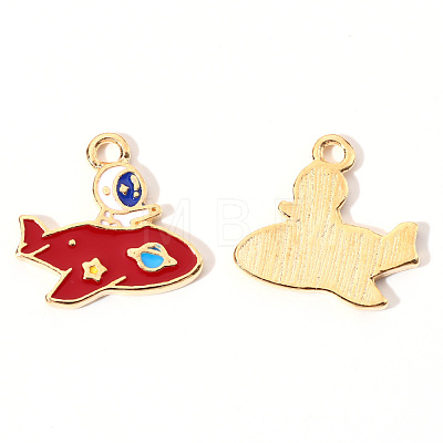 Alloy Enamel Pendants ENAM-S121-137-1