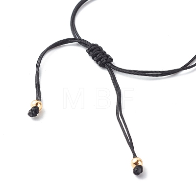 Adjustable Nylon Thread Braided Bead Bracelets BJEW-JB06437-1