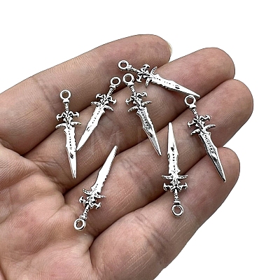 Tibetan Style Alloy Pendants PW-WGD50FB-01-1