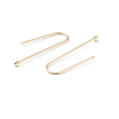 Brass Hooks KK-WH0062-58G-1