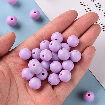 Opaque Acrylic Beads MACR-S370-C12mm-A03-1