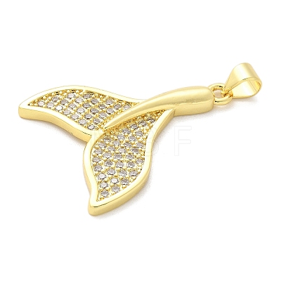 Brass Micro Pave Cubic Zirconia Pendants KK-S511-04D-G-1