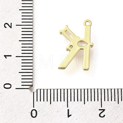 Brass Micro Pave Cubic Zirconia Pendants LS-KK-M310-01G-11-1