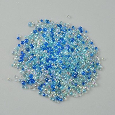 Glass Beads GLAA-WH0023-27B-1