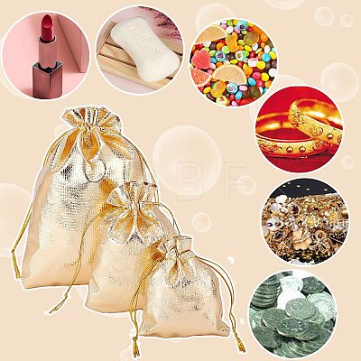   60Pcs 3 Style Organza Bags OP-PH0001-28-1