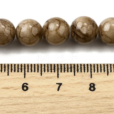 Natural Striped Stone Beads Strands G-D315-A01-03-10mm-1