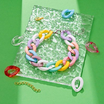 DIY Jewelry Necklace Making Kits DIY-FS0001-10-1