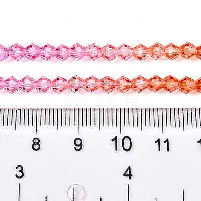 Baking Painted Glass Bead Strands DGLA-A039-T2mm-A04-1