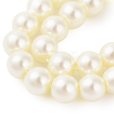 Eco-Friendly Glass Pearl Beads HY-J002-8mm-HX065-1