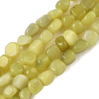 Natural Lemon Jade Beads Strands GG-CBA9392-08-1