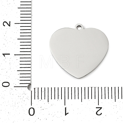 201 Stainless Steel Pendants STAS-F316-40P-04-1