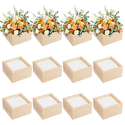 12Pcs Wooden Packing Boxes DIY-GA0009-81-1