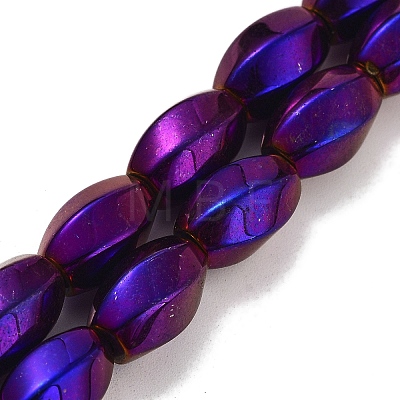 Synthetic Magnetic Hematite Beads Strands G-P545-G01-01-1