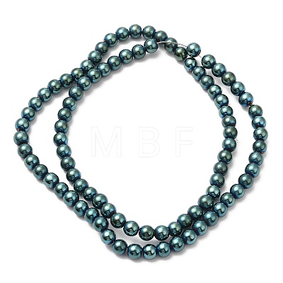 Electroplate Synthetic Non-magnetic Hematite Beads Strands G-E602-04E-1
