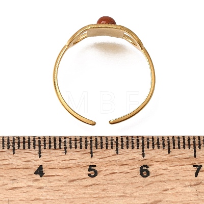 304 Stainless Steel Cuff Open Rings RJEW-F213-01G-09-1