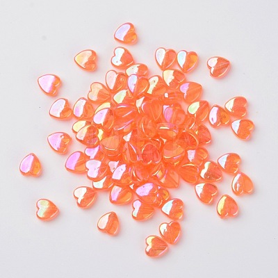 Transparent Acrylic Beads X-PL539-816-1