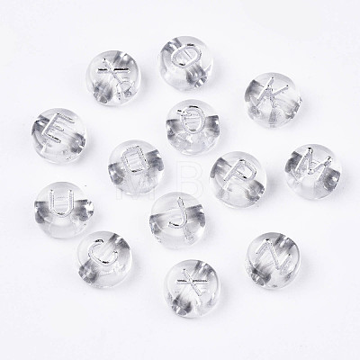 Transparent Clear Acrylic Beads MACR-T038-07A-1