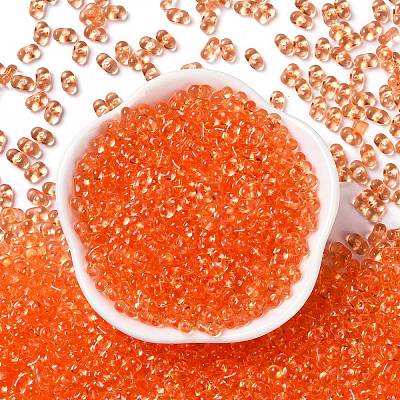 Transparent Acrylic Beads TACR-G049-01F-1