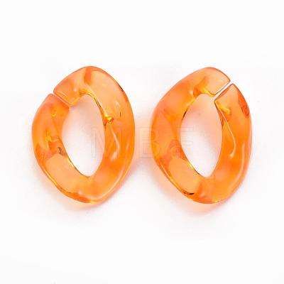 Transparent Acrylic Linking Rings OACR-S036-001A-J04-1