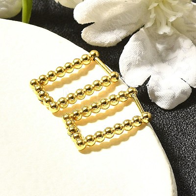 304 Stainless Steel Hoop Earrings for Women EJEW-M068-08A-G-1