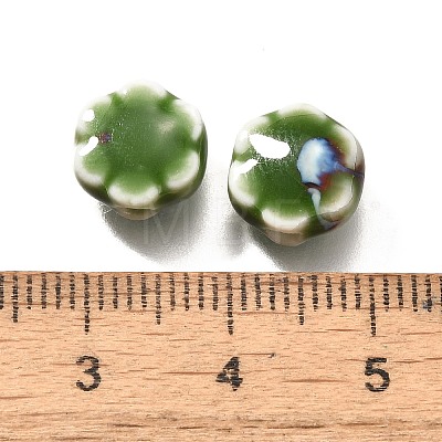 Handmade Porcelain Beads PORC-H013-04-18-1