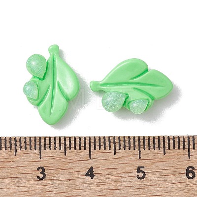 Pearlized Opaque Resin Decoden Cabochons RESI-K034-01-1