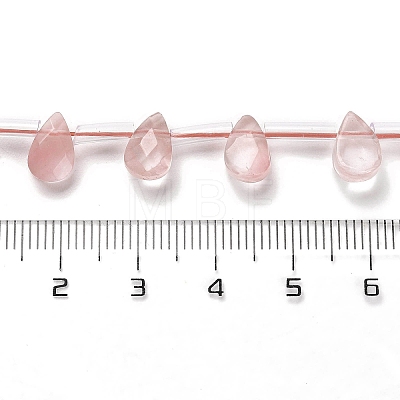 Cherry Quartz Glass Beads Strands G-Q167-A02-02-1