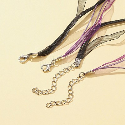 20Pcs 2-Strand Waxed Cord Necklace Making DIY-FS0003-93-1