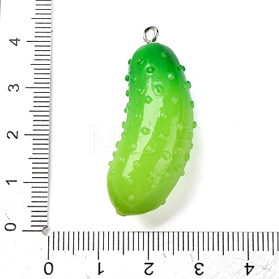 Resin Pendants X-RESI-S010-03A-1