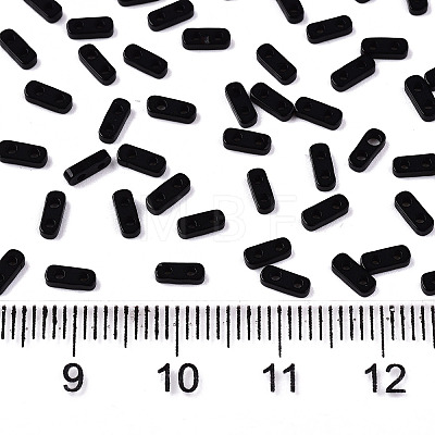 2-Hole Glass Seed Beads SEED-S031-S-SQ49-1