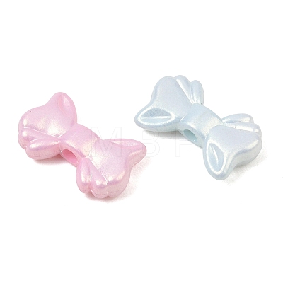 Opaque Acrylic Beads AC-CBAE09B-14-1