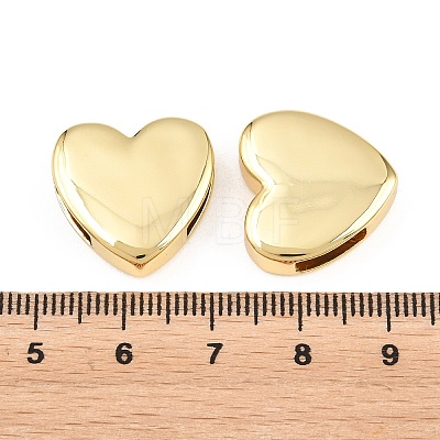 Brass Slide Charms KK-H292-48G-02-1