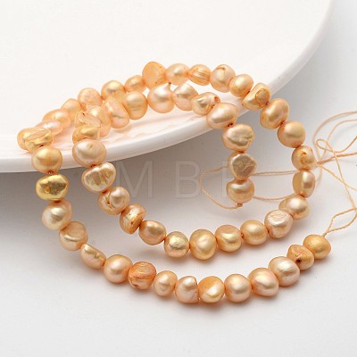 Natural Cultured Freshwater Pearl Beads Mix PSB002Y-M-1