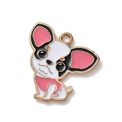 Alloy Enamel Pendants FIND-I047-01KCG-10-1