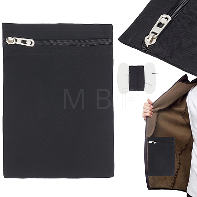1Pc Canvas Cloth Organizer Bags AJEW-CY0002-60B-1