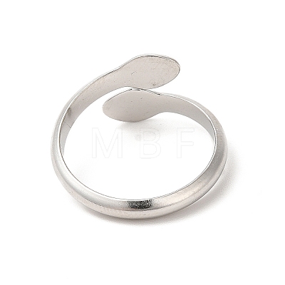 304 Stainless Steel Cuff Rings RJEW-E063-23P-1
