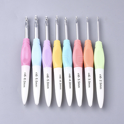 Aluminum Crochet Hooks TOOL-T006-07-1