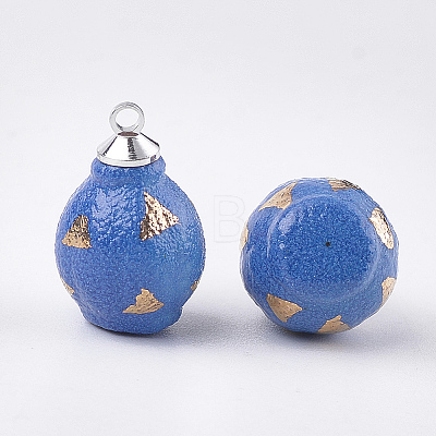 Handmade Porcelain Pendants PORC-T002-116A-1